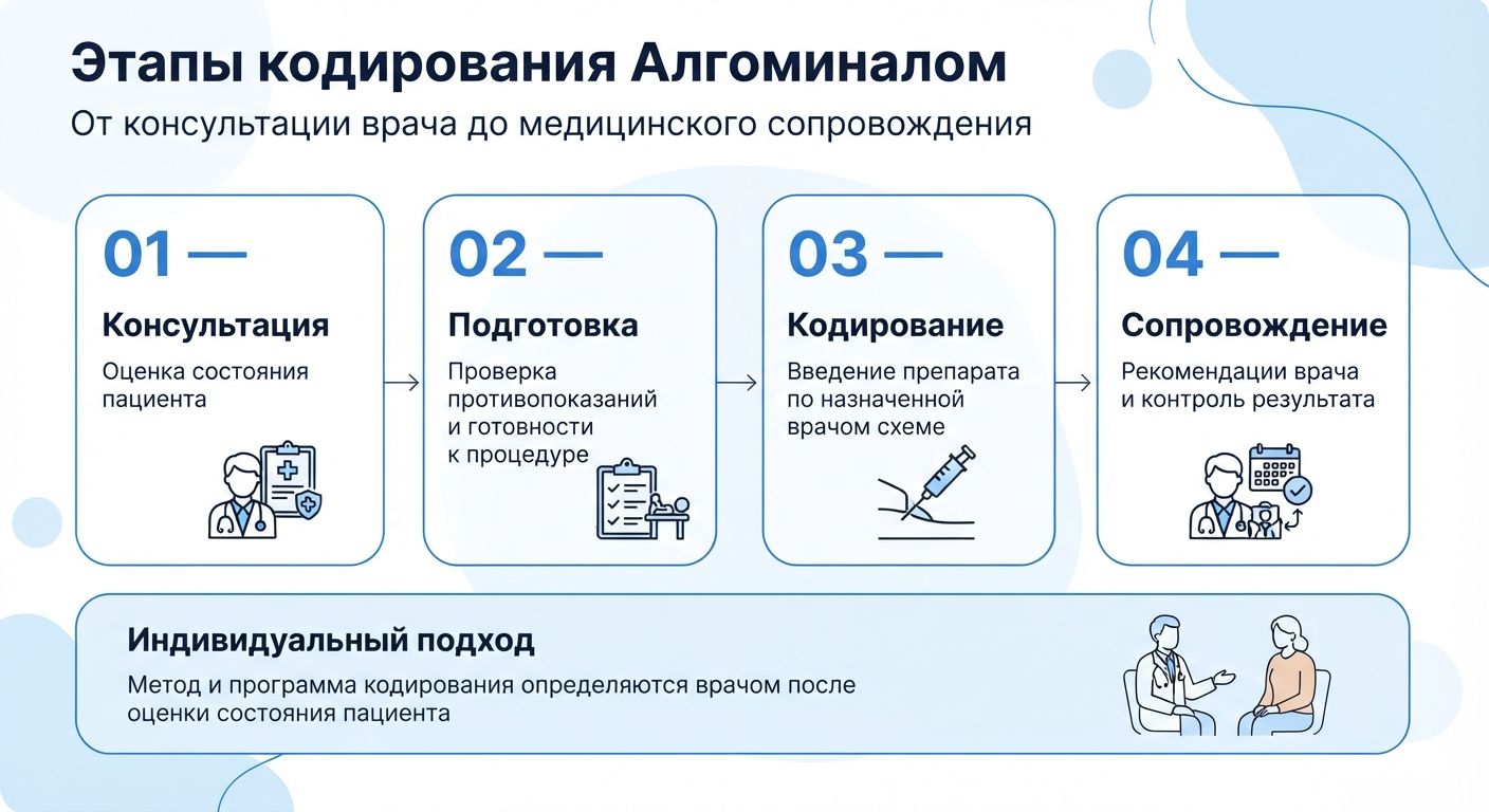 Кодирование препаратом «Алгоминал» в Тобольске инфографика