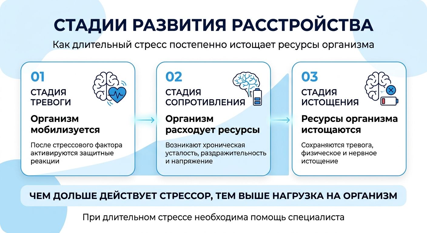 Лечение стресса в Тобольске инфографика